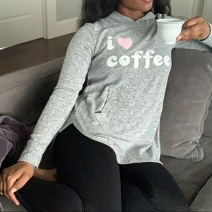 I Love Coffee Hoodie Shirt Super Soft